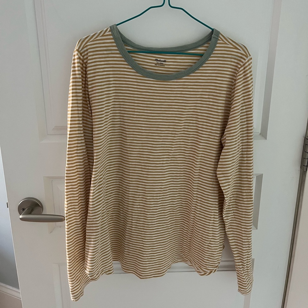 Madewell Organic Cotton Striped Tee - XXL